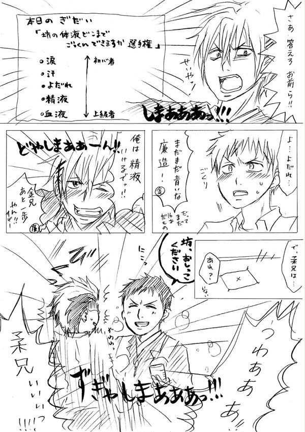 【腐】本日の議題【志摩家×坊】