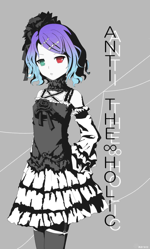 【模写】　ANTI THE∞HOLIC リン　塗ってみたよ