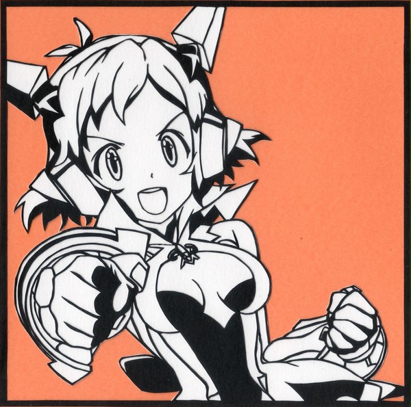 【切り絵】ガングニール・響!