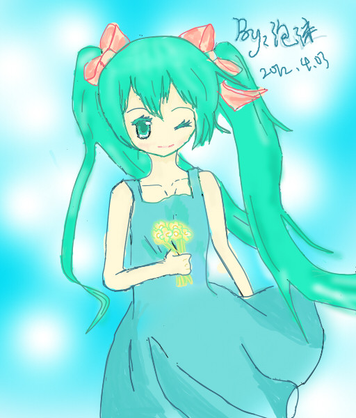 MIKU 初音ミク 風の花