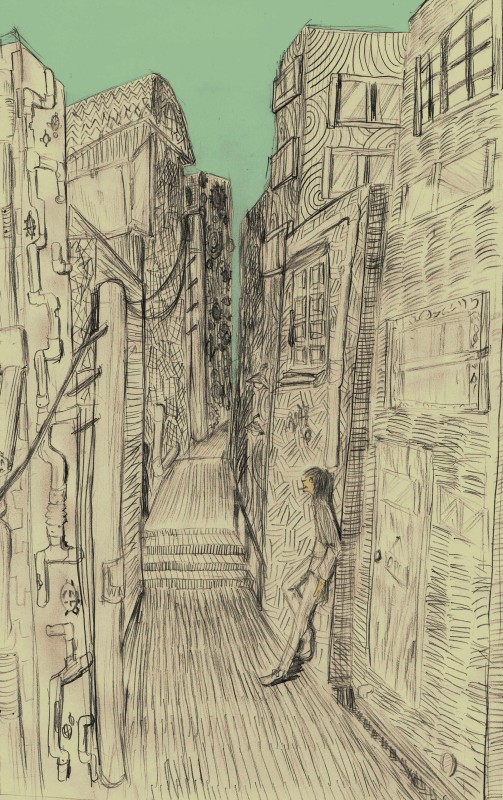 路地裏と