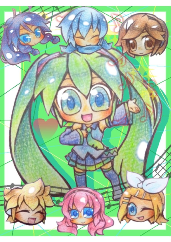 VOCALOIDが一杯