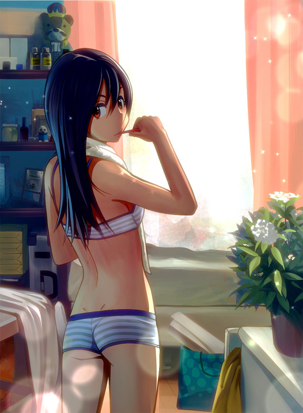 へやにて