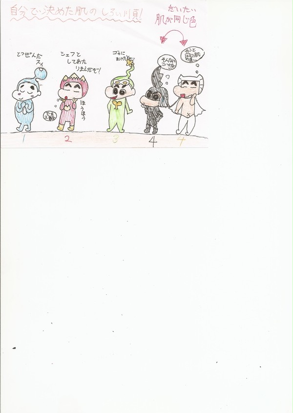 自分で考えたw なんかあれだな・・・ww