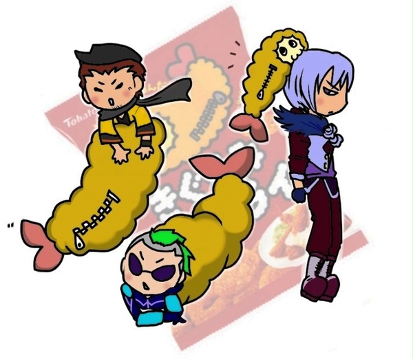 きぐるみエビフライ