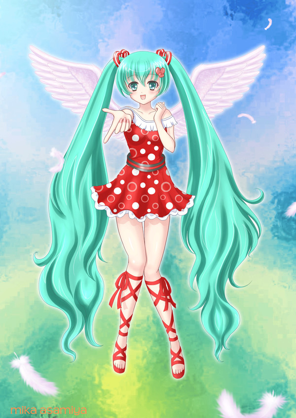 初音ミク×コカ・コーラ　コラボ作品