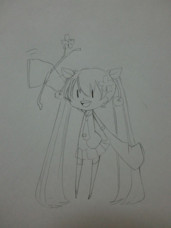 桜ミクちゃん