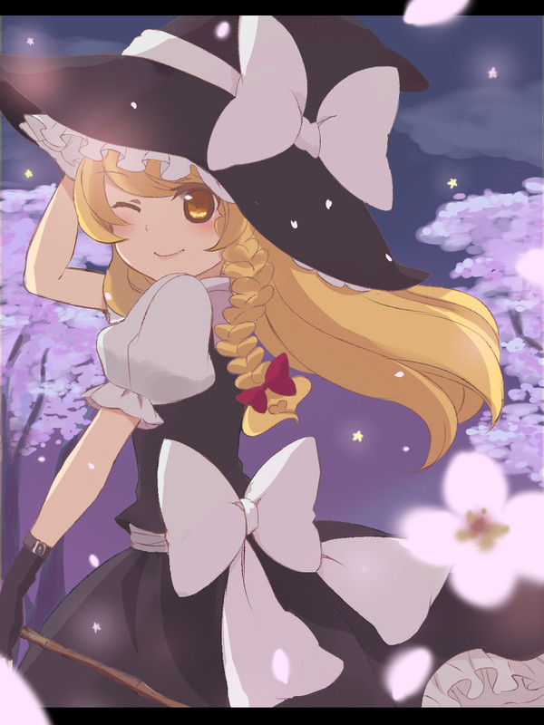 夜桜