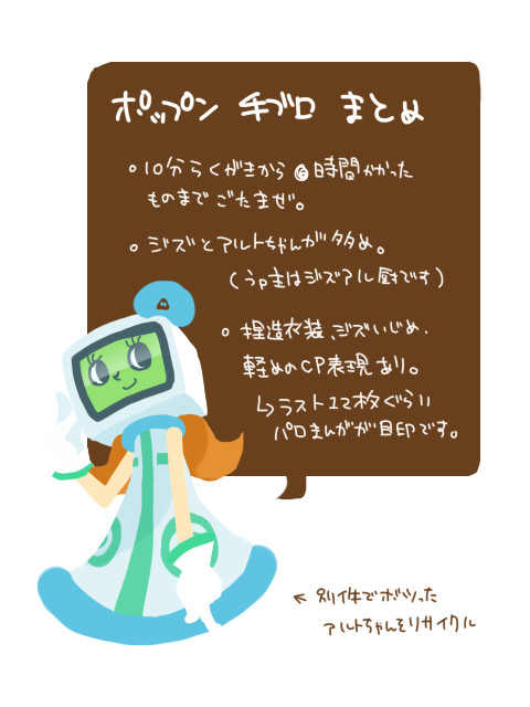 ポップン手ブロまとめ