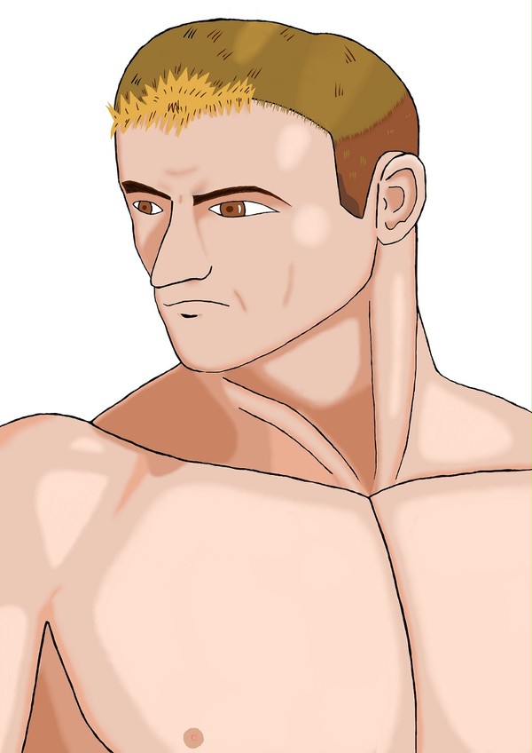 練習中