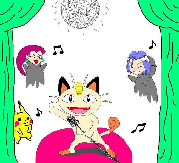 ニャースのパーティー