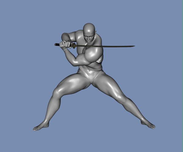 【作画資料】アクション編:刀_構え
