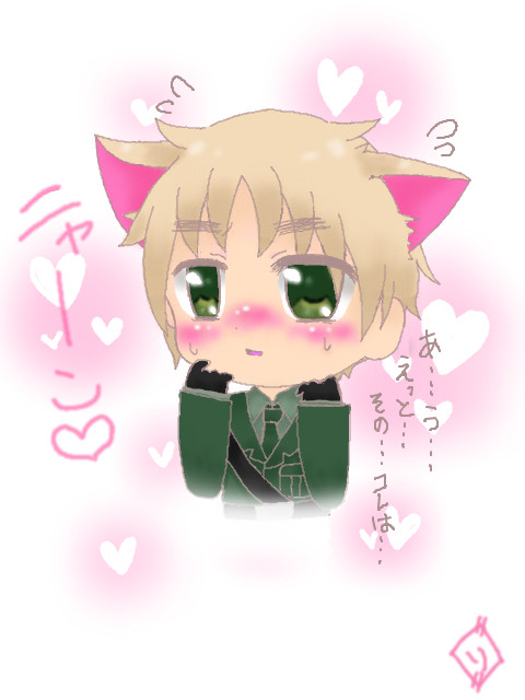 ニャーン<(言.言≧)～) ) ) )