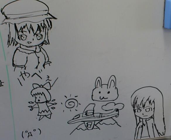 部室の落書き