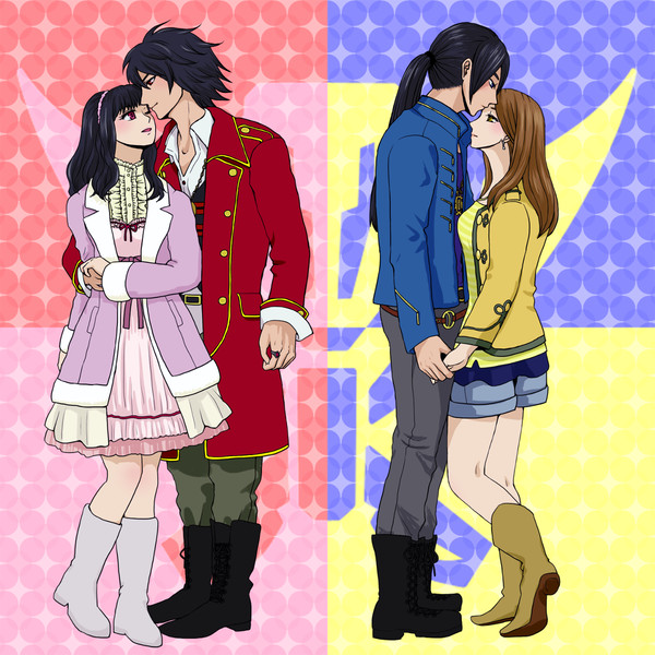 ＼赤桃と青黄が好きだ！／