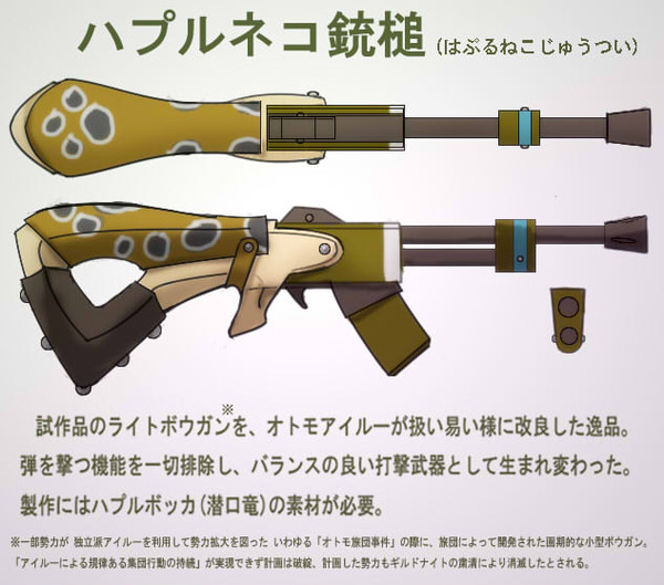 ハプルネコ銃槌
