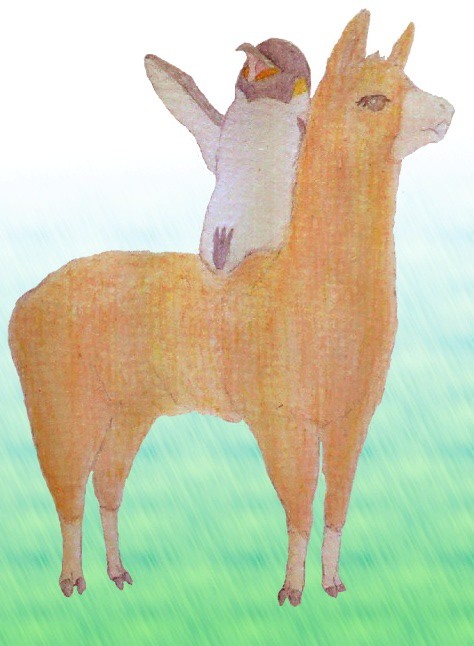 ラマさんとペンギンさん