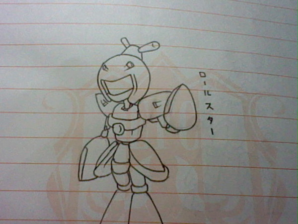 落書きロールスター
