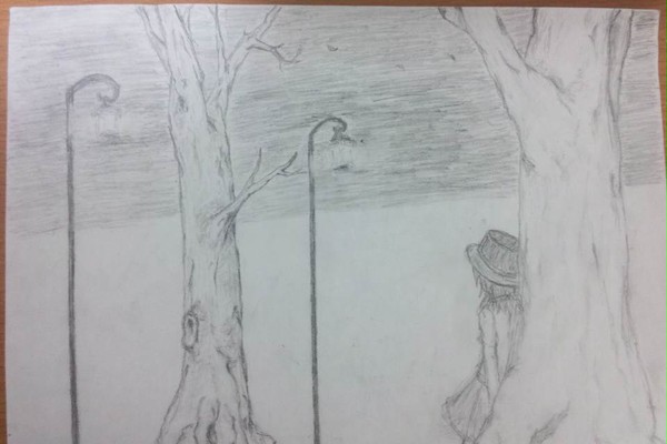 途中