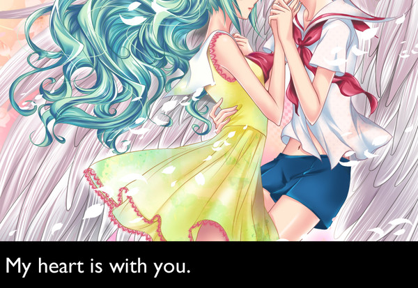 My heart is with you.