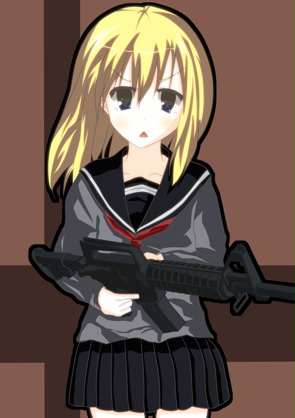 制服＋銃器