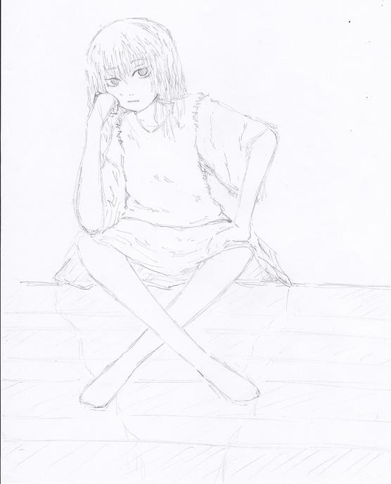 指を描くのが面倒くさかった。