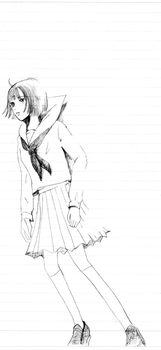 古いノートの落書き