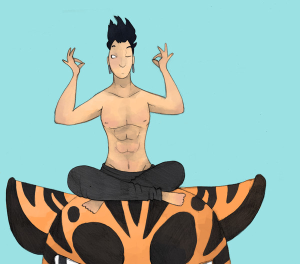Trying to meditate here ...