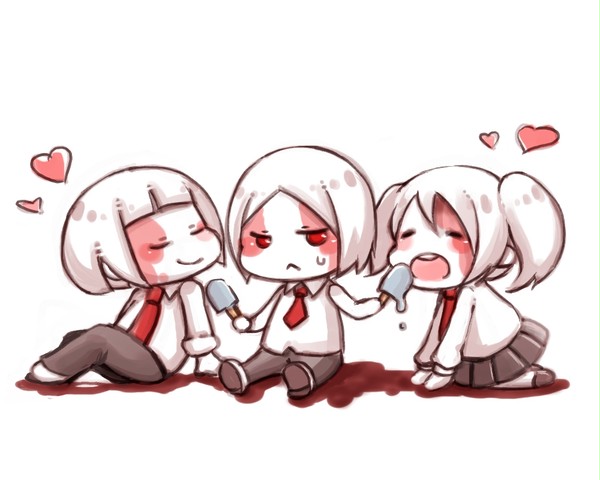 怪物3人+アイス2つ