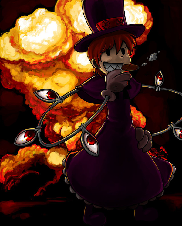 かっこいい女の子は爆発をみない