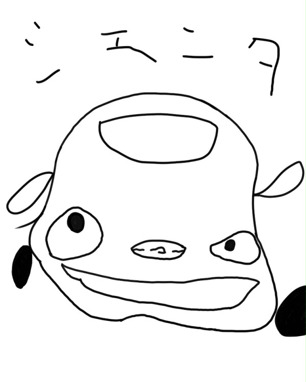 シエンタ描いてみた