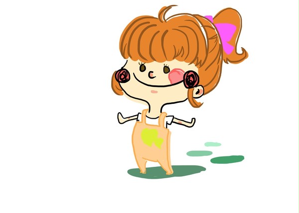 ちっこいポニーテール