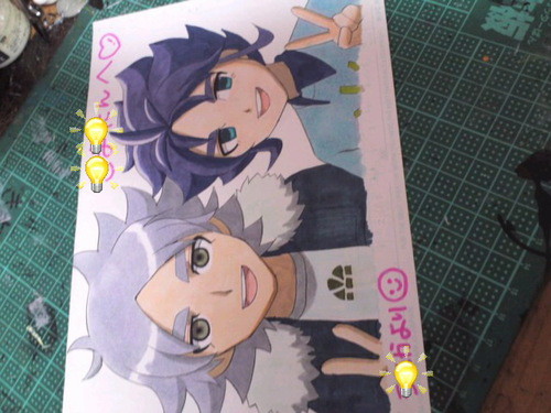 友達に頼まれた絵