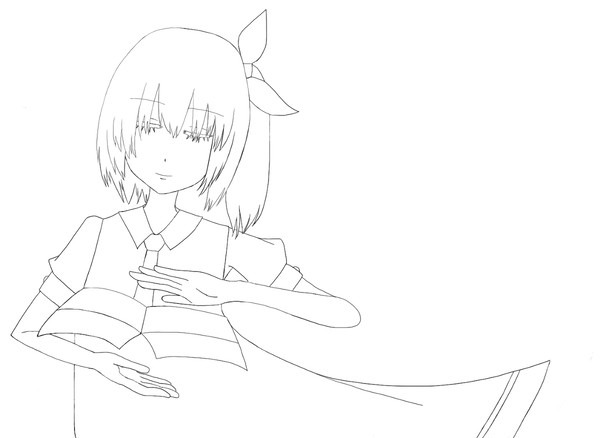 本をパラパラする大ちゃん