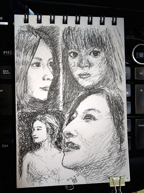 楽描き カルテット 2012-04-22