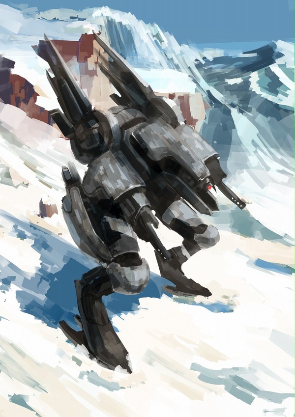 雪国仕様ロボ