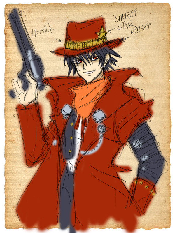 キッドさんデザインラフ