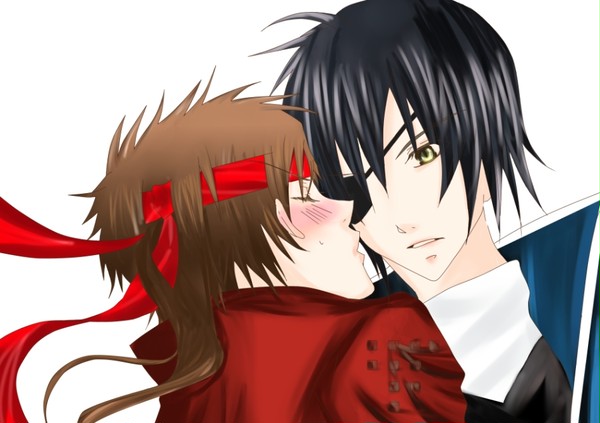 kiss on the cheek?