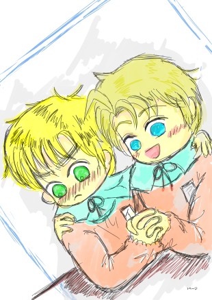 バラ組のアーサーと友達になったんだぞ