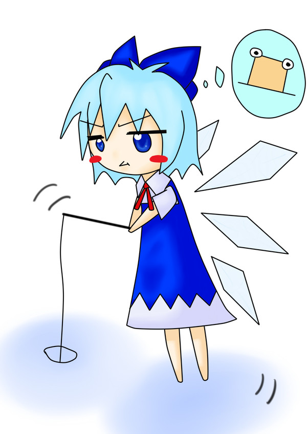 釣りチルノ