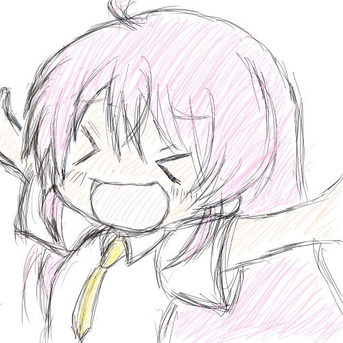 ペンタブ購入記念にテンションの高いユースティア描いてみた