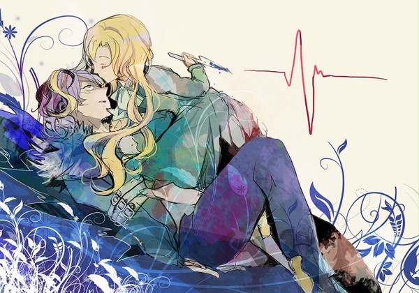 ギャリー？キスをするときは目をつぶるのよ