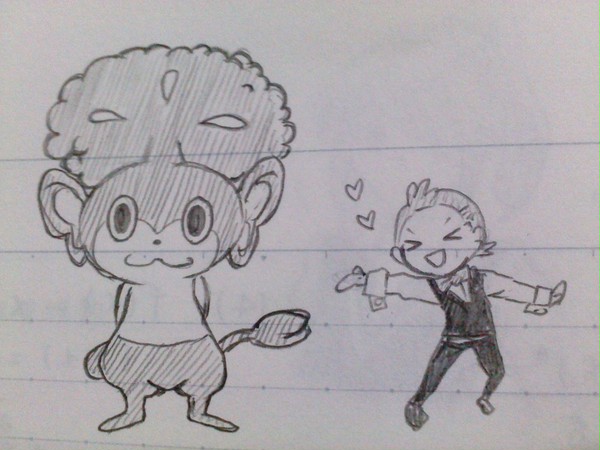 落描き