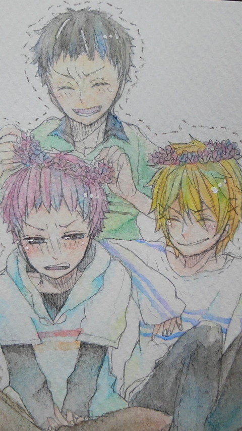 花冠。