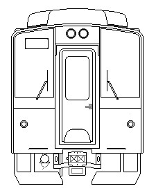 701系風の線画