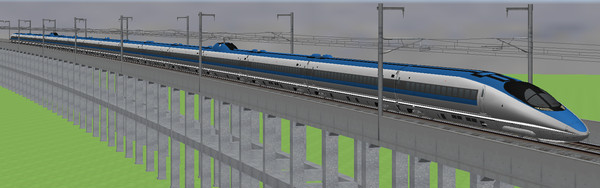 RailSim 500系新幹線(製作中)