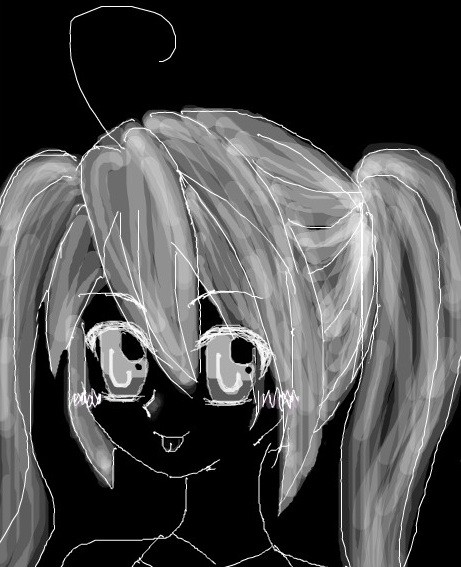[初音ミク] 黑白