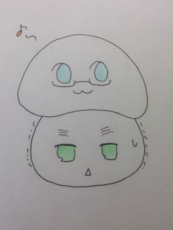 ♪([∂]ω[∂])(言_言；)
