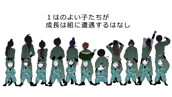 １はと成長は組