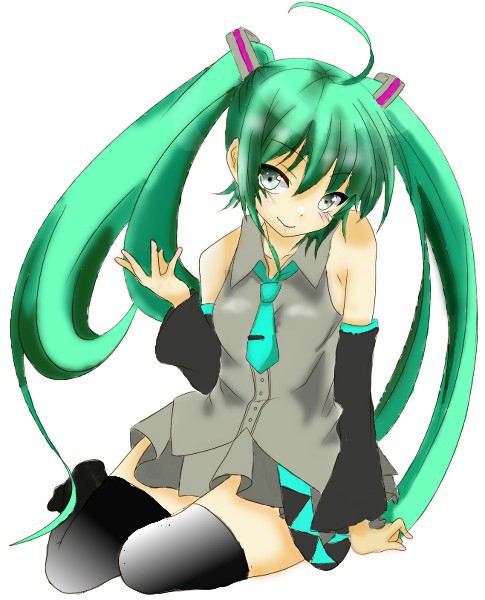ペンタブで初☆みっくみっく
